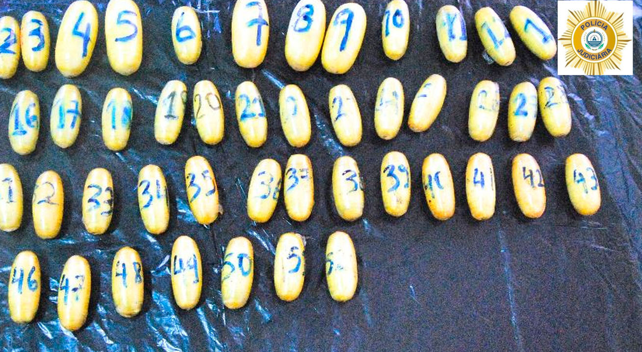 Nigeriano capturado pela PJ com 52 cápsulas de cocaína no organismo no aeroporto do Sal